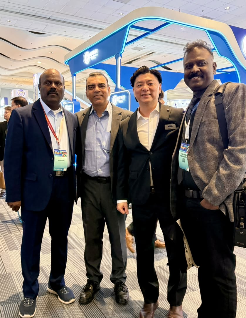 Dr. Thanga Babu with industry peers at the PAO Annual Congress